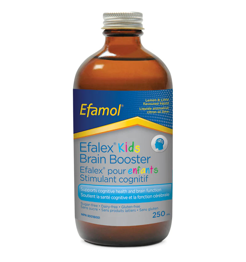 Efalex-Stimulant cognitif liquide – saveur de citron et de lime
