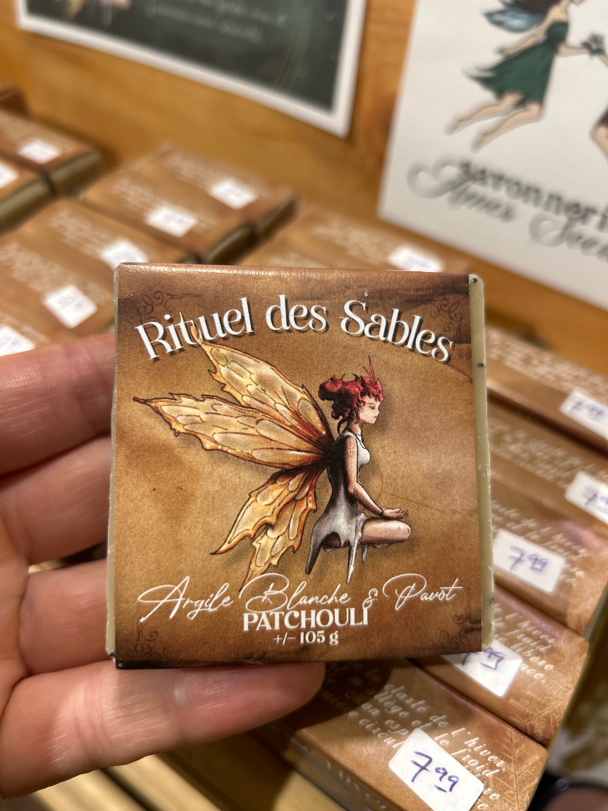 Savon Rituel des Sables – Patchouli Argile Blanche (exfoliant)