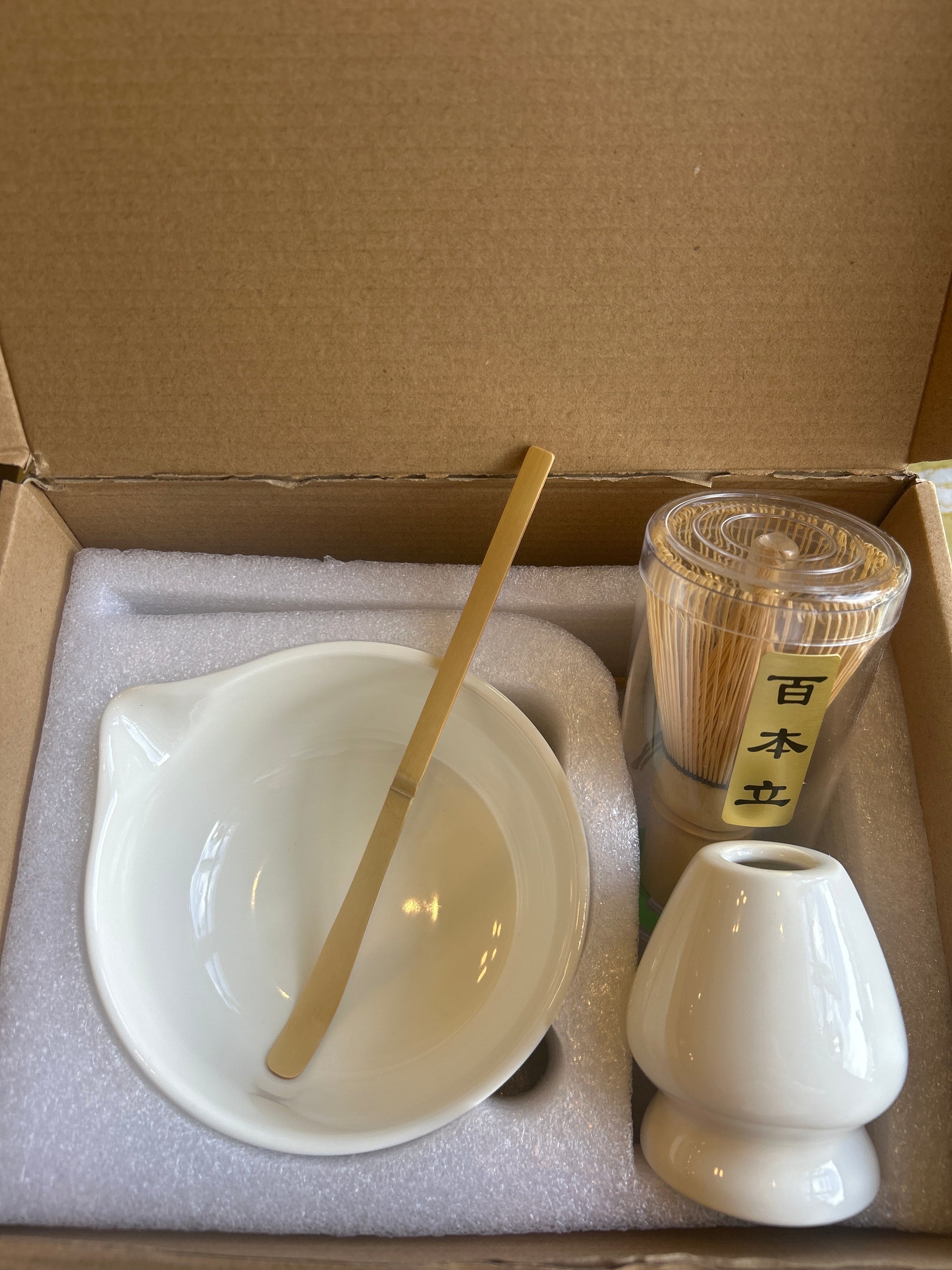 Ensemble de préparation pour le matcha