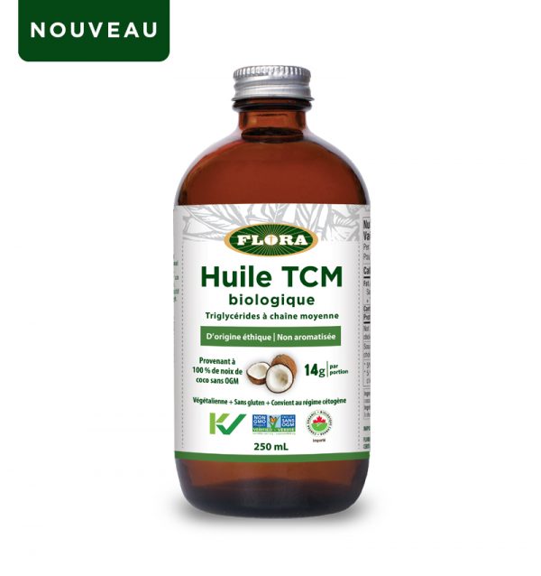 Organic MCT Oil | Huile TCM Biologique