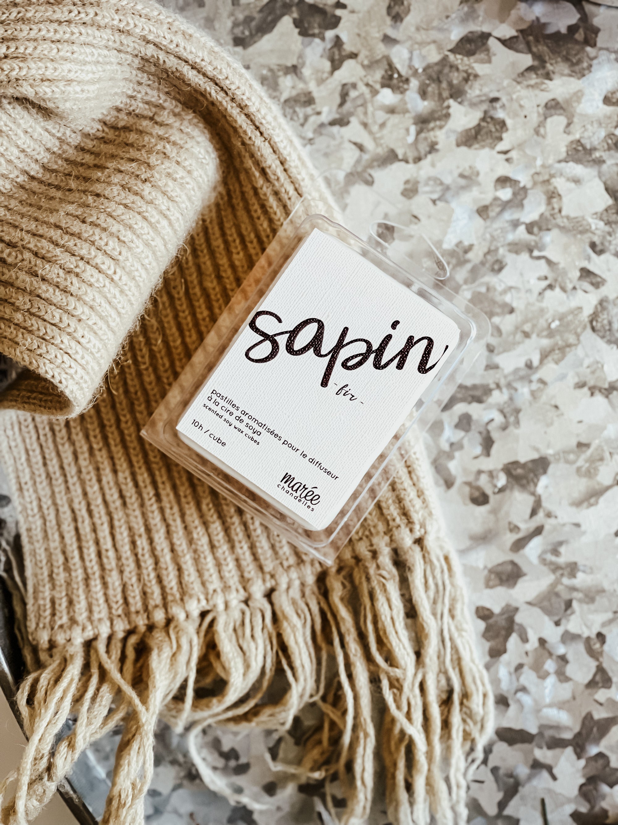 Chandelle de soya - Sapin