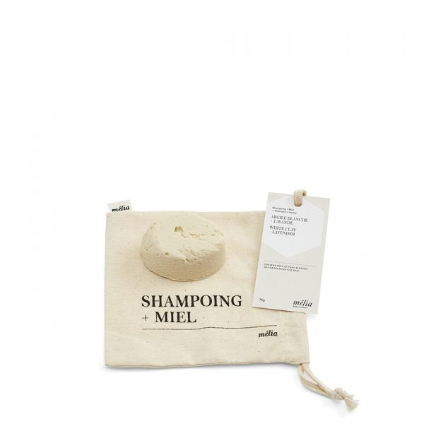 Shampooing + Miel Argile blanche + Lavande 75g
